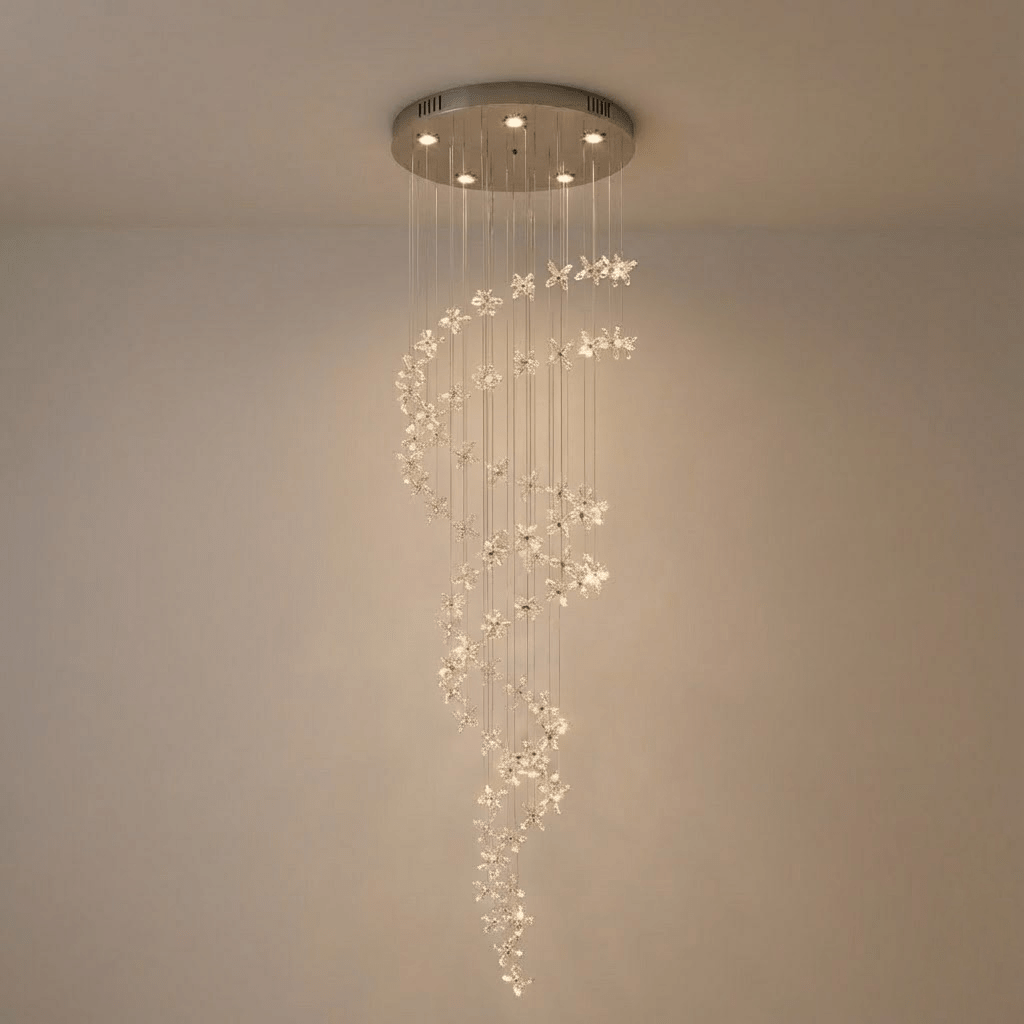 Elegant Floating Butterfly Chandelier with Adjustable Light and Remote