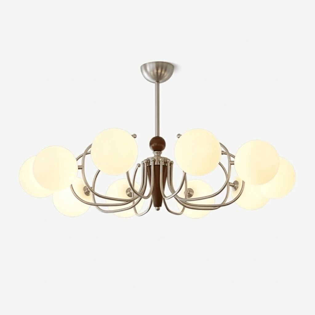 Nova Grove Modern Chandelier - Elegant Design, Adjustable Height
