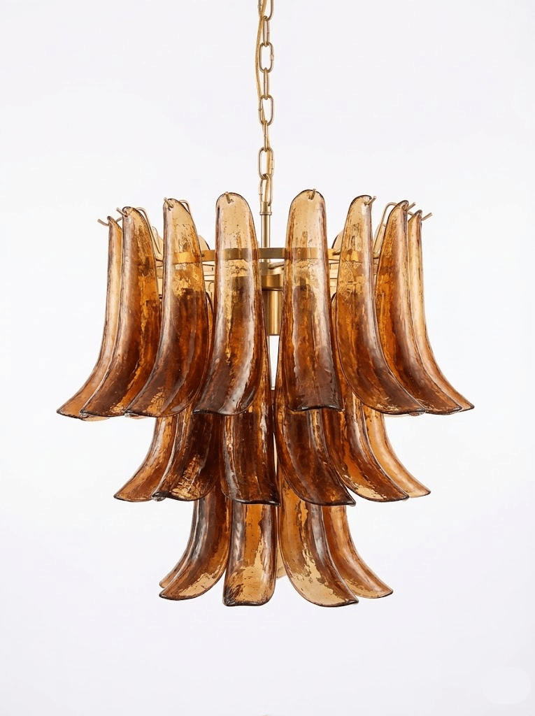 Emberwave Glass Chandelier - Modern Design with Adjustable Brightness