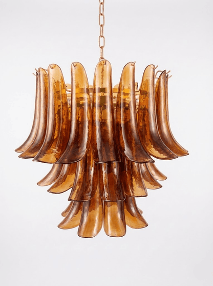 Emberwave Glass Chandelier - Modern Design with Adjustable Brightness