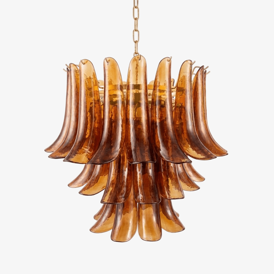 Emberwave Glass Chandelier - Modern Design with Adjustable Brightness