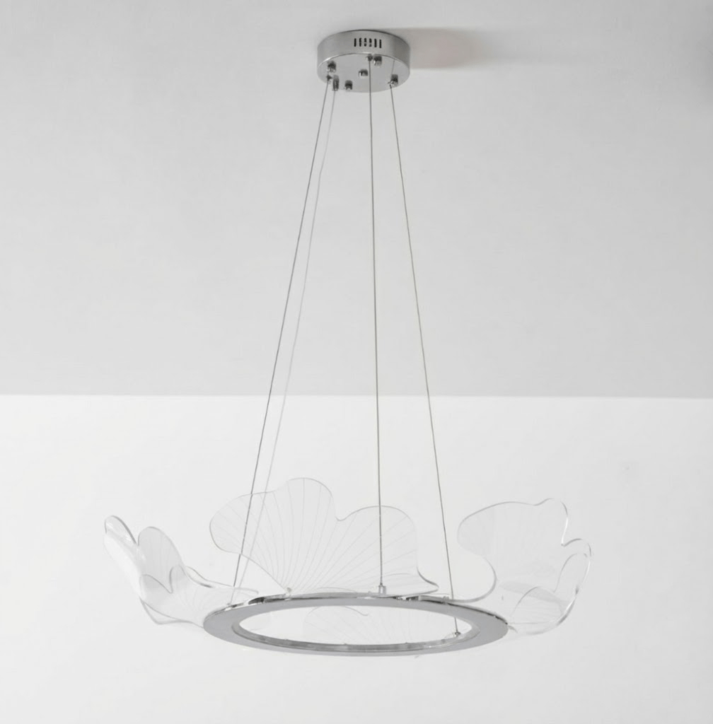 Elegant Sea Chandelier - Adjustable Brightness, Coastal Design
