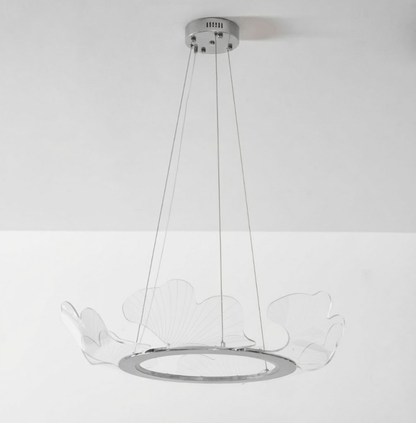 Elegant Sea Chandelier - Adjustable Brightness, Coastal Design