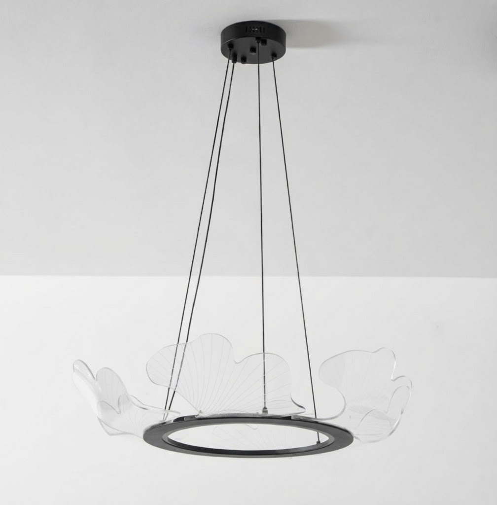 Elegant Sea Chandelier - Adjustable Brightness, Coastal Design