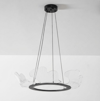 Elegant Sea Chandelier - Adjustable Brightness, Coastal Design