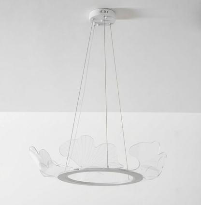 Elegant Sea Chandelier - Adjustable Brightness, Coastal Design