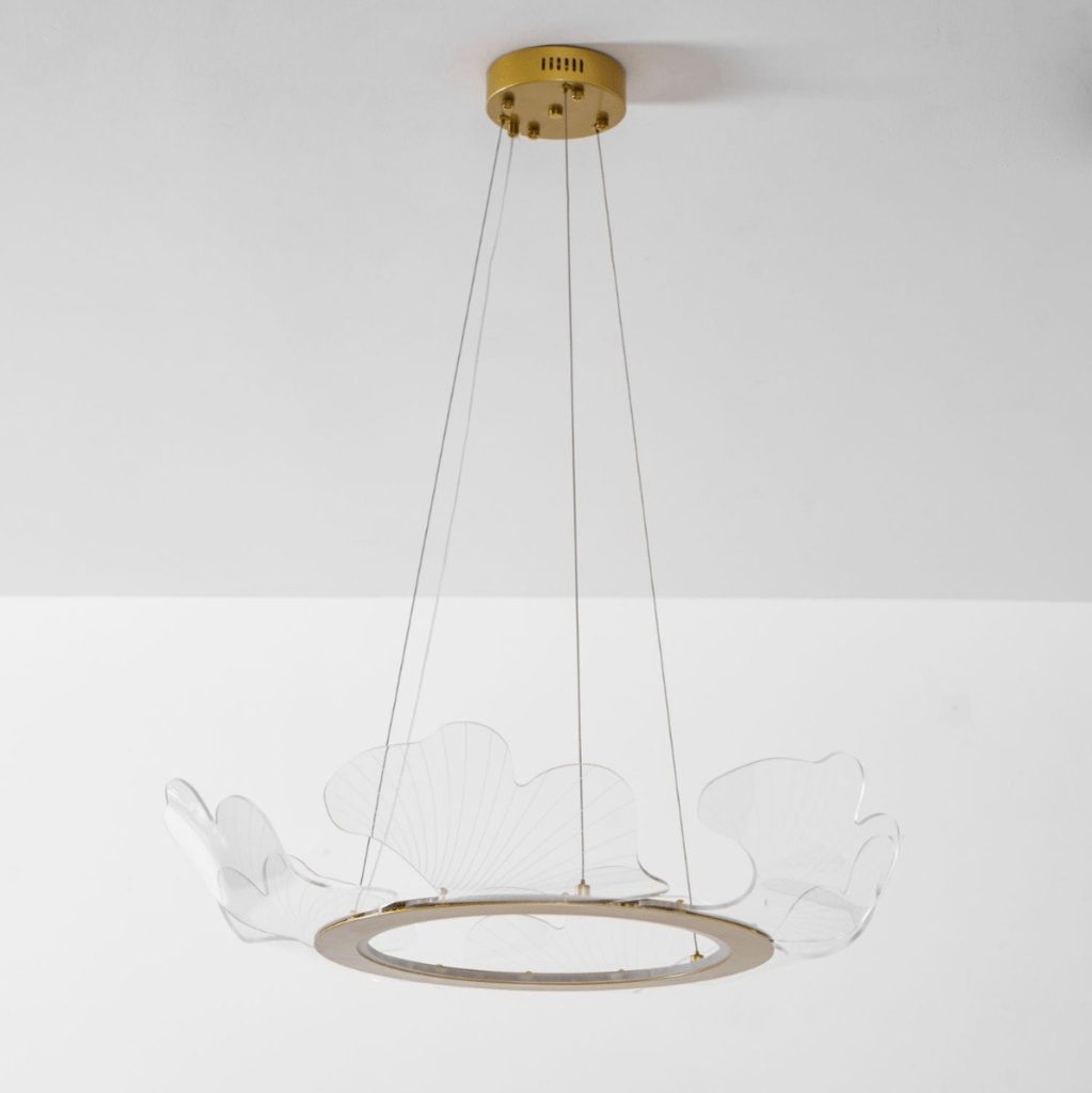 Elegant Sea Chandelier - Adjustable Brightness, Coastal Design