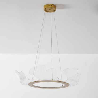 Elegant Sea Chandelier - Adjustable Brightness, Coastal Design