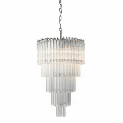 Cascadoria Chandelier - Elegant Design with Dimmable LED Lighting