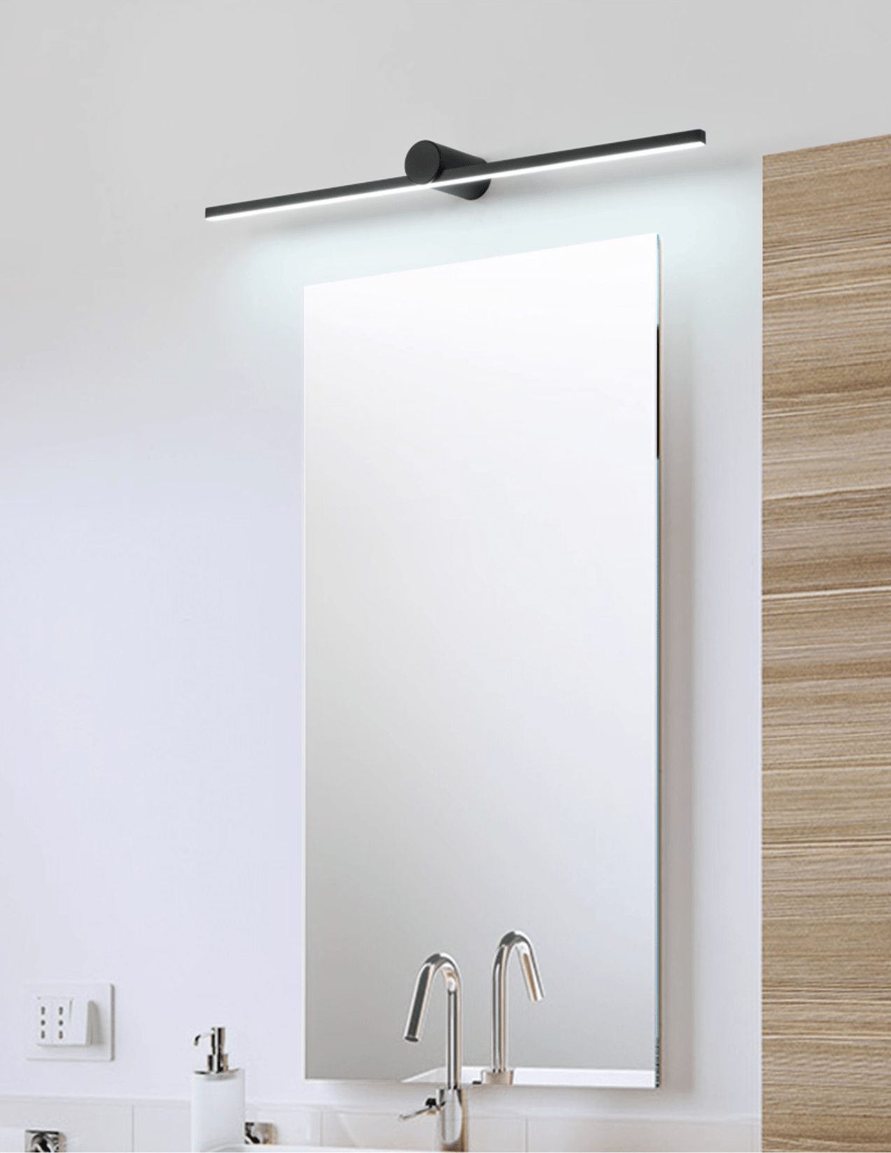 Lumen Trace Rechargeable Wall Lamp - Dimmable, Wireless Design