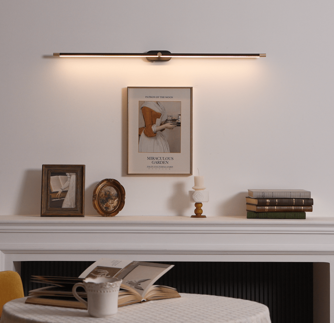 Minimalist Rechargeable Wall Lamp with Adjustable Brightness & Timer