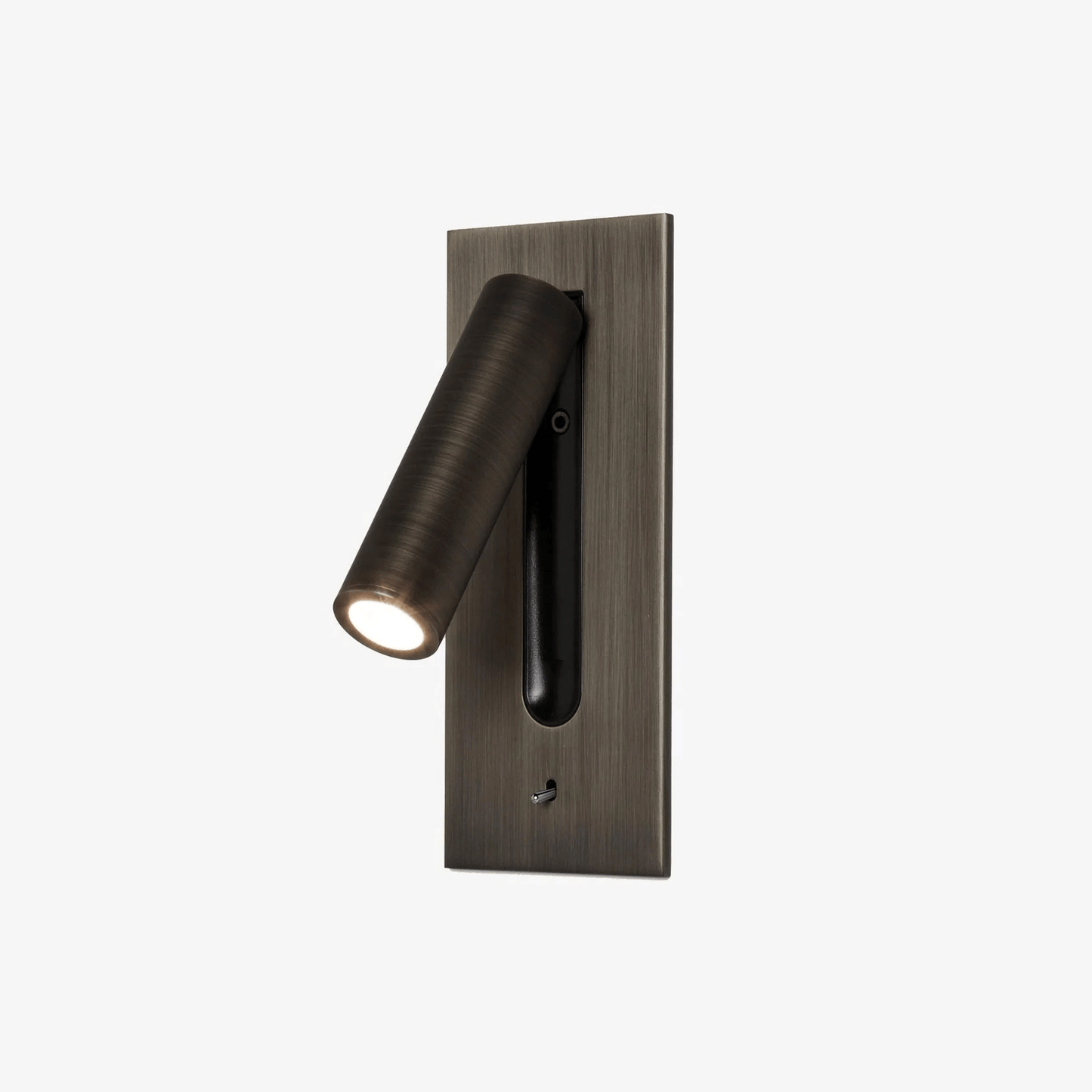 Folded Back Bedside Wall Lamp with Adjustable Brightness & Space-Savin