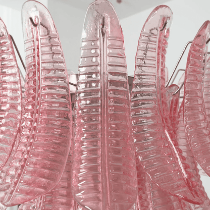 Petaline Prism Chandelier - Elegant Lighting with Crystal Accents