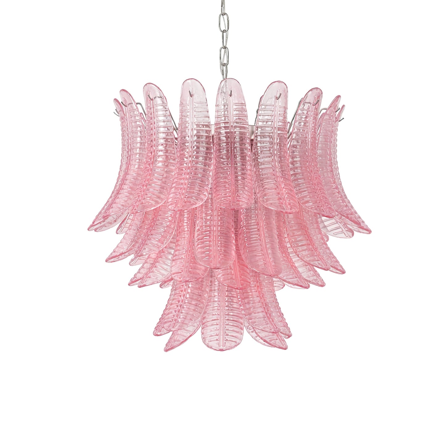 Petaline Prism Chandelier - Elegant Lighting with Crystal Accents