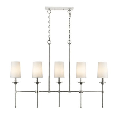 Arden Row Chandelier - Elegant Design, Adjustable Height, LED Compatib