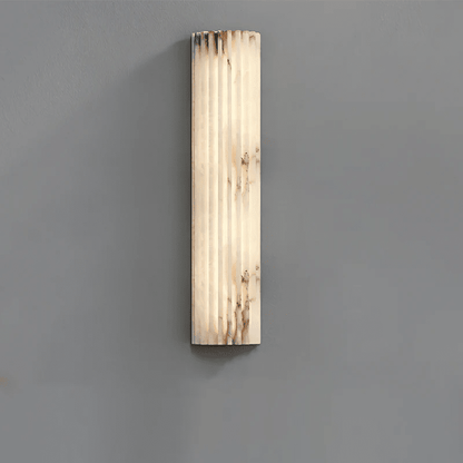 Alabaster Wall Light - Elegant Design, Adjustable Brightness
