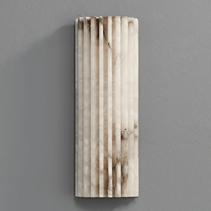 Alabaster Wall Light - Elegant Design, Adjustable Brightness