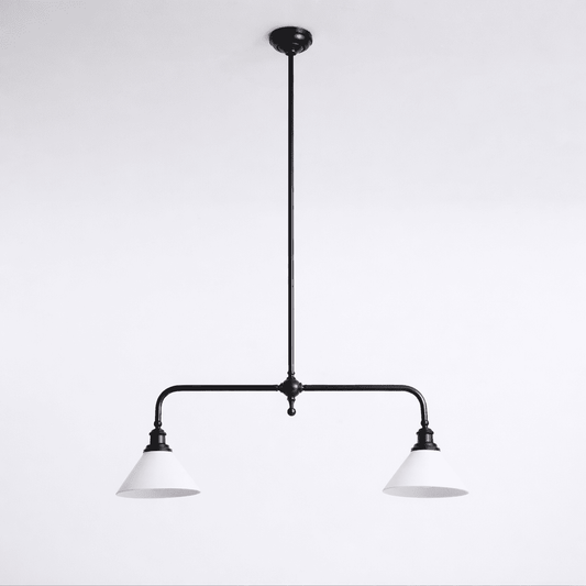 Elegant Heirloom Chandelier - Crystal Accents & Adjustable Height