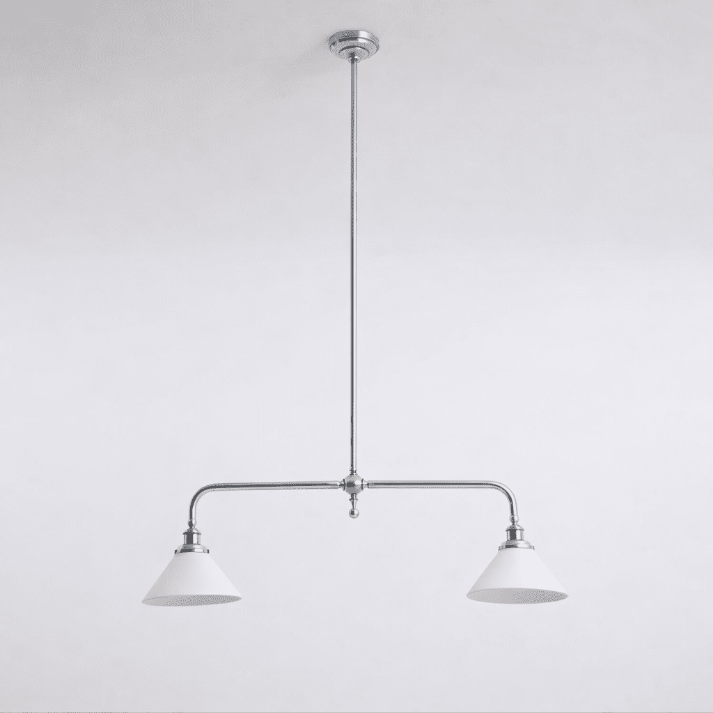 Elegant Heirloom Chandelier - Crystal Accents & Adjustable Height