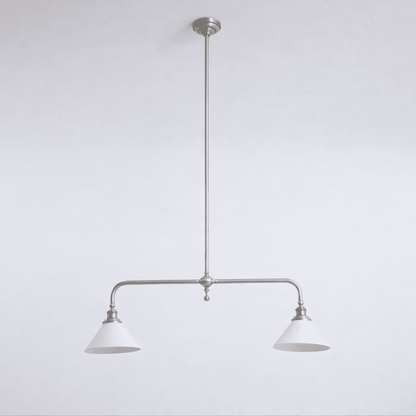 Elegant Heirloom Chandelier - Crystal Accents & Adjustable Height