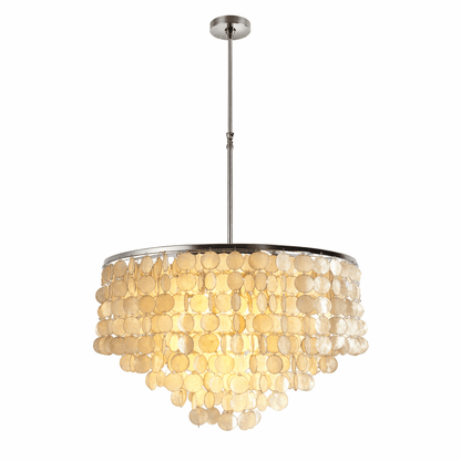 Oceana Shell Chandelier - Elegant Lighting with Adjustable Brightness