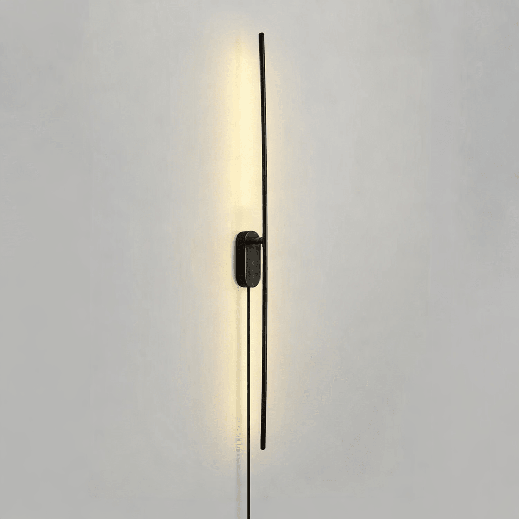 Stick Shaped Plug-In Sconce with Adjustable Brightness and Energy Effi