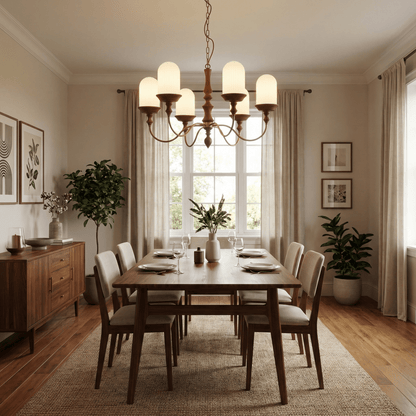 Lyra Constellation Chandelier - Elegant Design with Adjustable Height