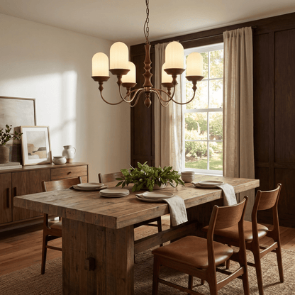 Lyra Constellation Chandelier - Elegant Design with Adjustable Height