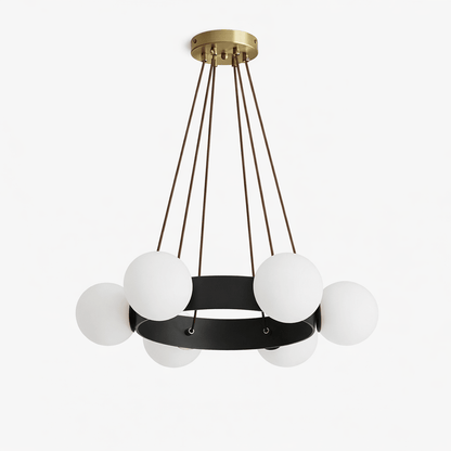 Solara Ring Chandelier - Modern Design with Dimmable LED Lighting