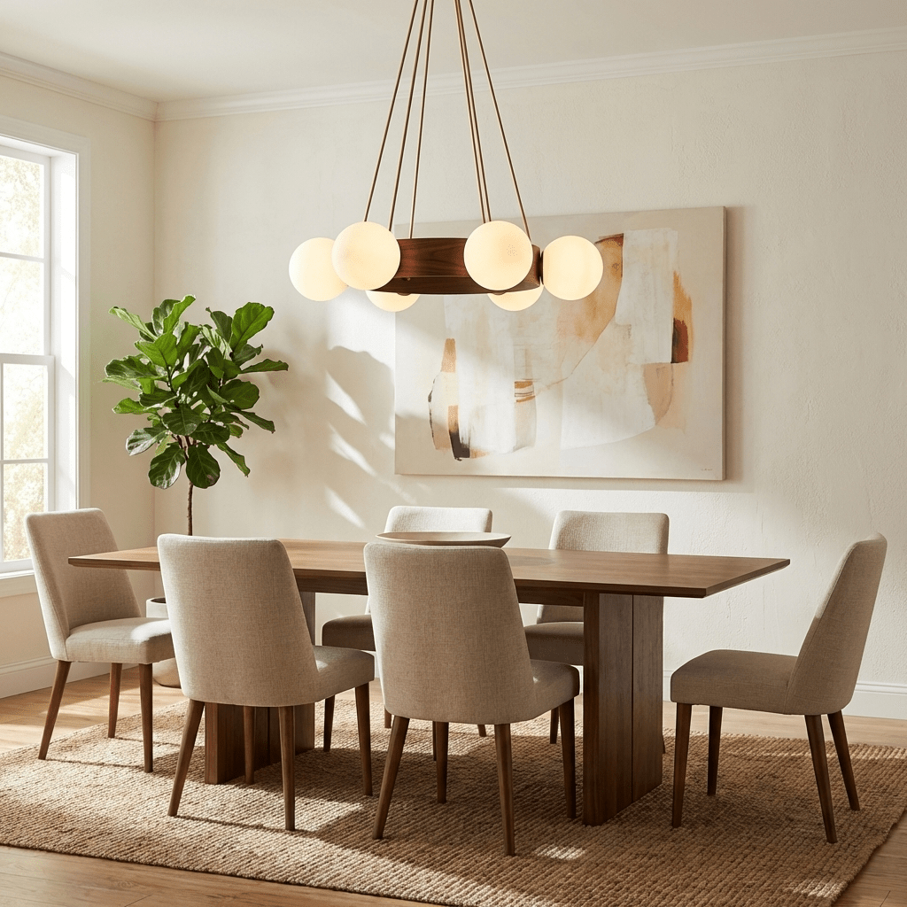 Solara Ring Chandelier - Modern Design with Dimmable LED Lighting
