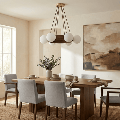 Solara Ring Chandelier - Modern Design with Dimmable LED Lighting