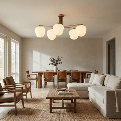 Auren Branch Ceiling Light - Adjustable Arms, Energy Efficient Design