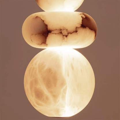 Orba Chain Chandelier - Elegant Design with Adjustable Height & Dimmab