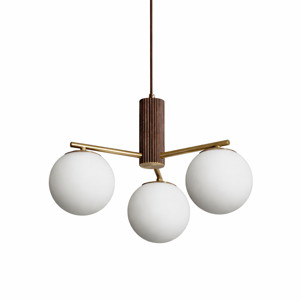 Solvyn Globe Chandelier - Modern Design with Adjustable Height & LED C