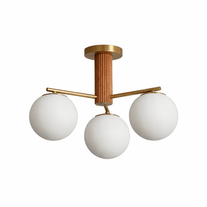 Solvyn Globe Chandelier - Modern Design with Adjustable Height & LED C