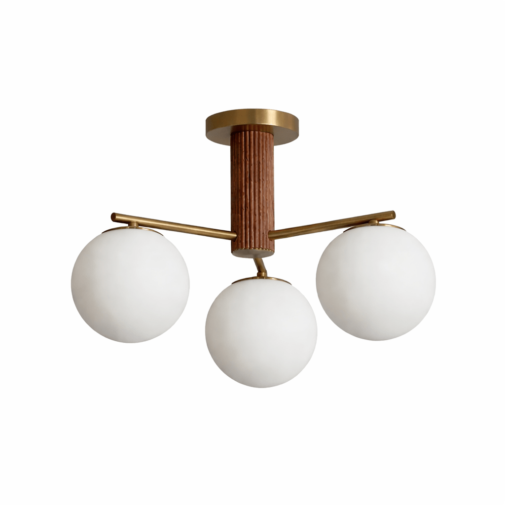 Solvyn Globe Chandelier - Modern Design with Adjustable Height & LED C