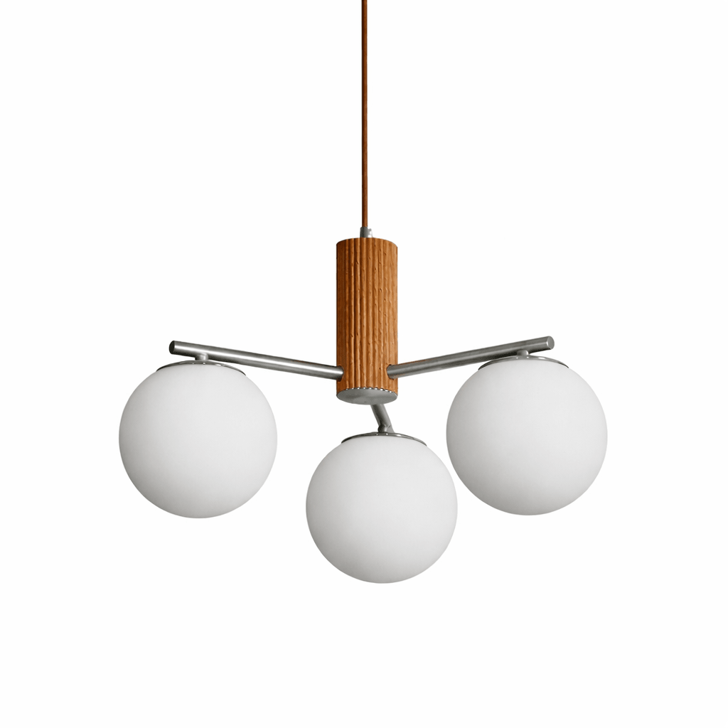 Solvyn Globe Chandelier - Modern Design with Adjustable Height & LED C