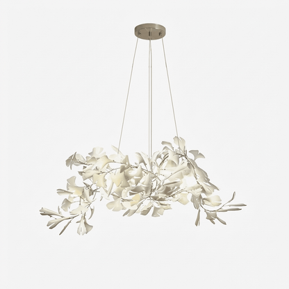 Gingko Bouquet Chandelier - Elegant Design with Adjustable Brightness