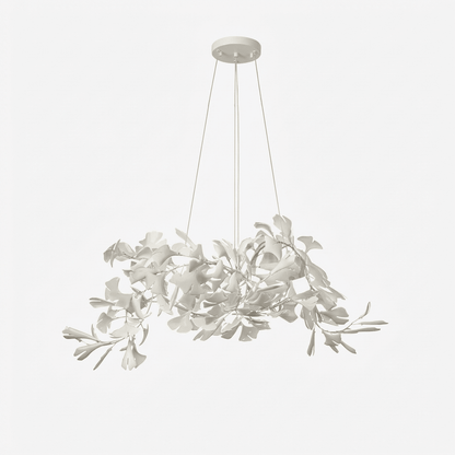 Gingko Bouquet Chandelier - Elegant Design with Adjustable Brightness
