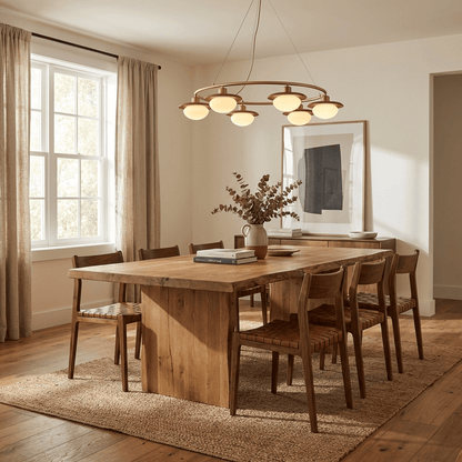 Aurelin Halo Chandelier - Modern Design with Dimmable LED Light