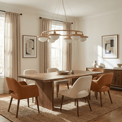 Aurelin Halo Chandelier - Modern Design with Dimmable LED Light
