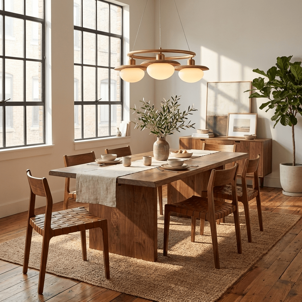 Aurelin Halo Chandelier - Modern Design with Dimmable LED Light