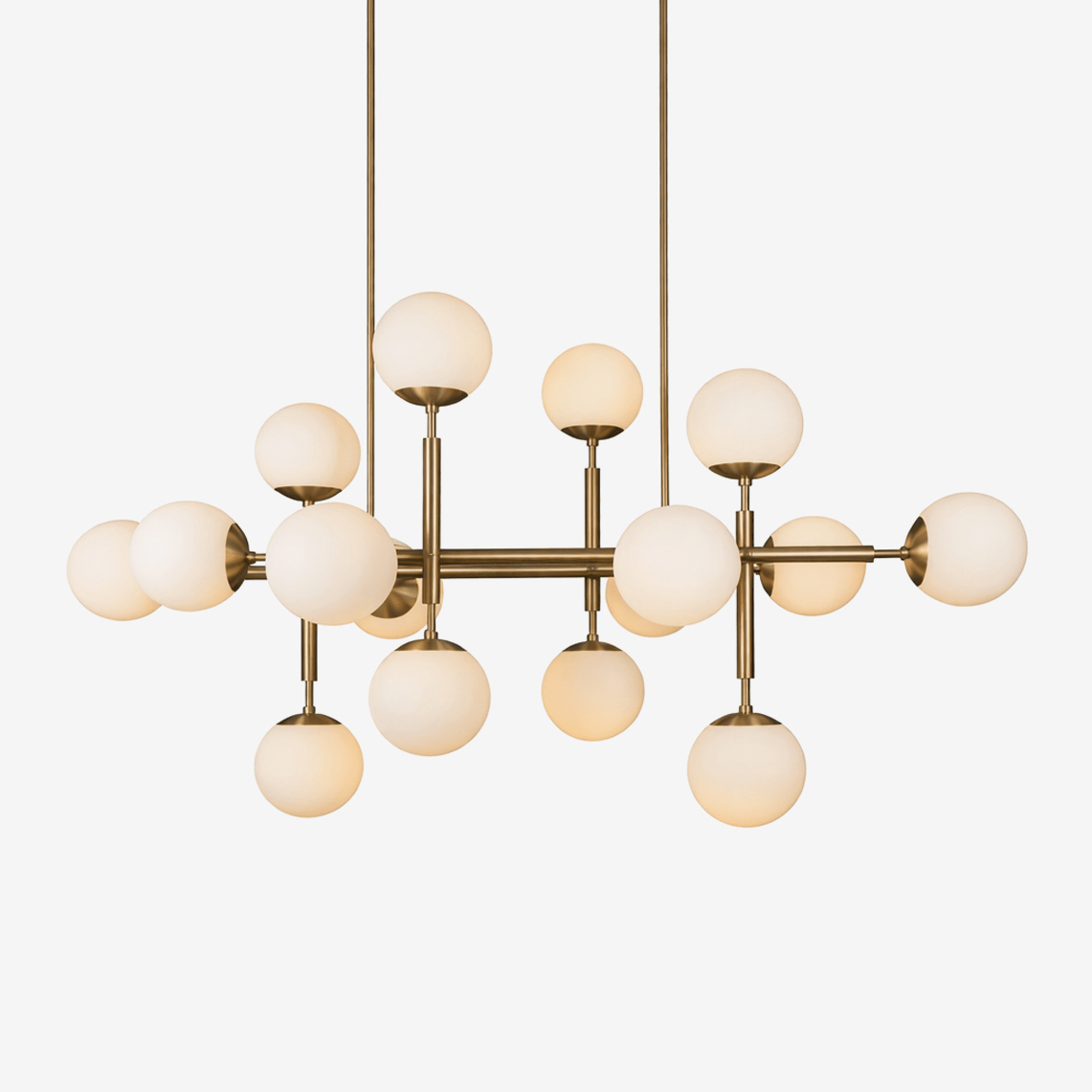 Orbelis Globe Chandelier - Elegant Design with Adjustable Height & LED