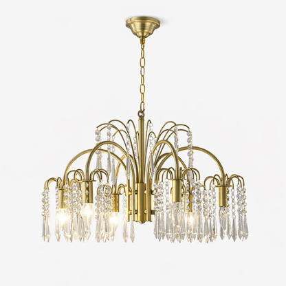 Isla Dawn Modern Chandelier - Elegant Design with Adjustable Brightnes