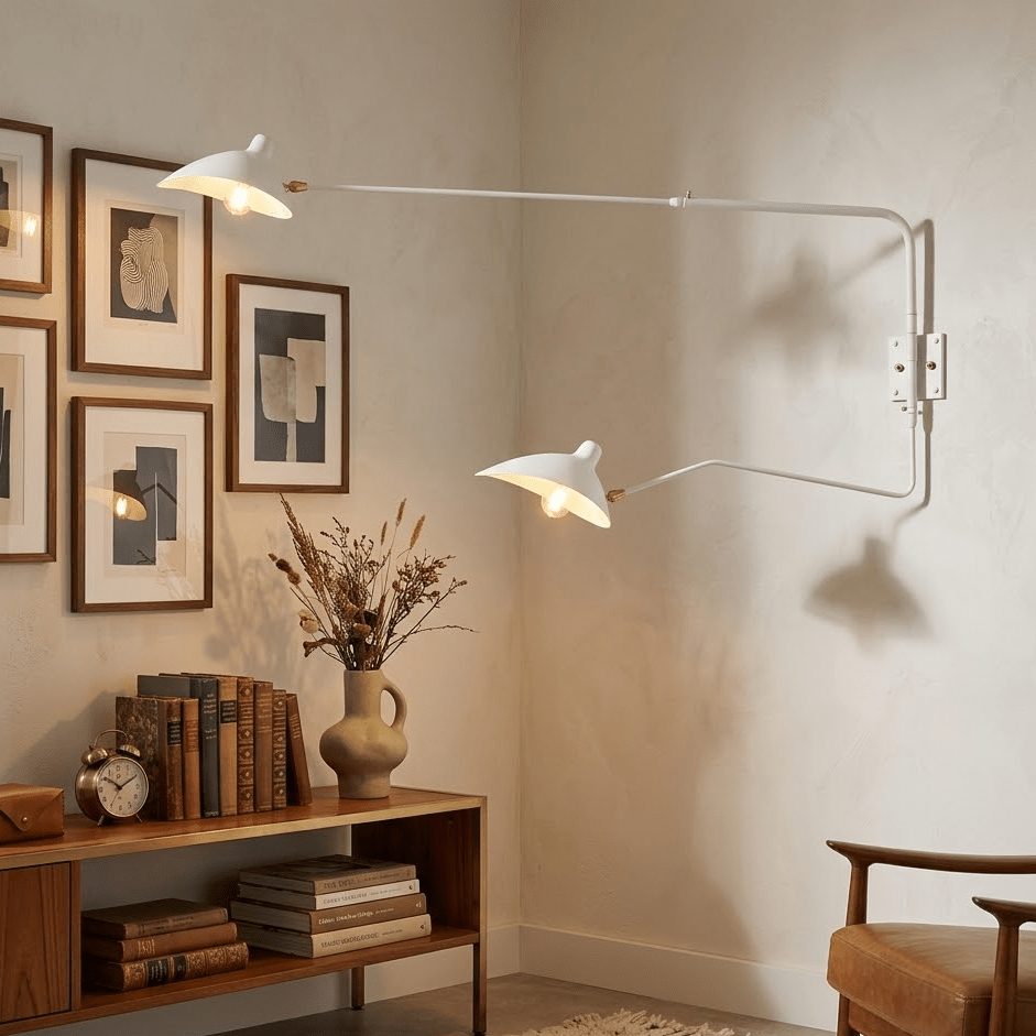 Multi-Arm Spider Wall Sconce - Adjustable Arms, Modern Design