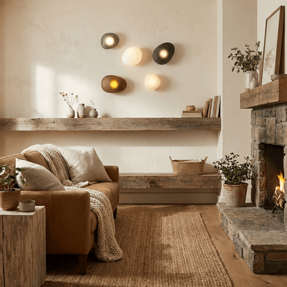 Elegant Bubble Glass Wall Lamp with Adjustable Brightness & Unique Des