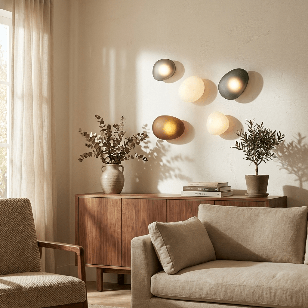 Elegant Bubble Glass Wall Lamp with Adjustable Brightness & Unique Des