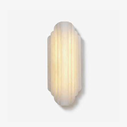 Estelle Alabaster Wall Sconce - Elegant Design with Soft Glow Lighting