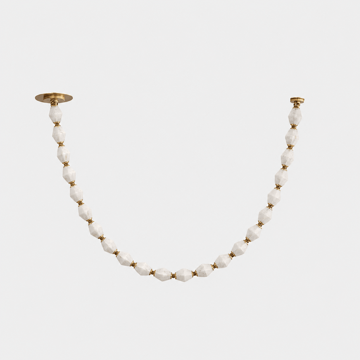 Riviere Chain Chandelier - Elegant Design, Adjustable Height, LED Comp