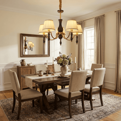 Majestic Veil Chandelier - Elegant Design with Dimmable LED Lights